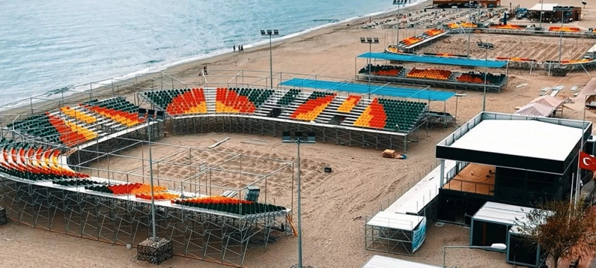Alanya’da düzenlenecek 2025 Plaj Hentbol Şampiyonaları için Hazırlıklar Sürüyor