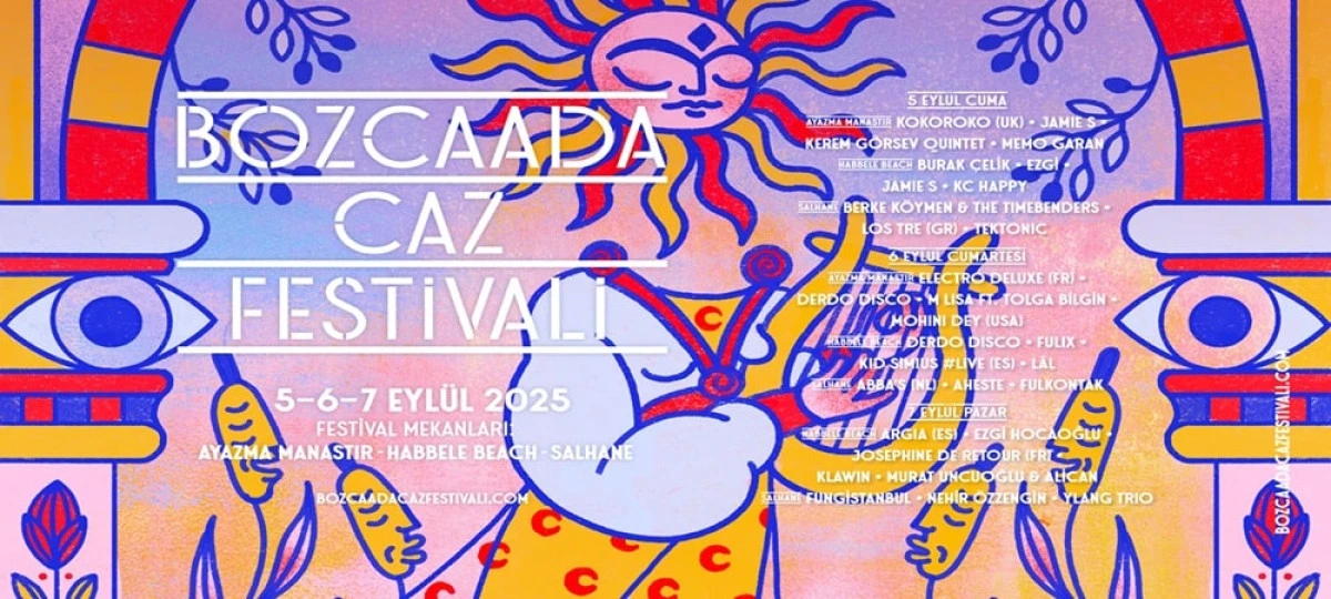 Bozcaada Caz Festivali 5-6-7 Eylül’de Dokuzuncu Edisyonuyla Müzikseverler ile Adada Buluşuyor