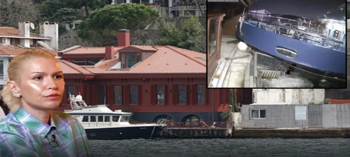 Derin Mermerci'nin yalısına yolcu vapuru &ccedil;arptı... 'Benim &ccedil;ocuklarım bu evde'