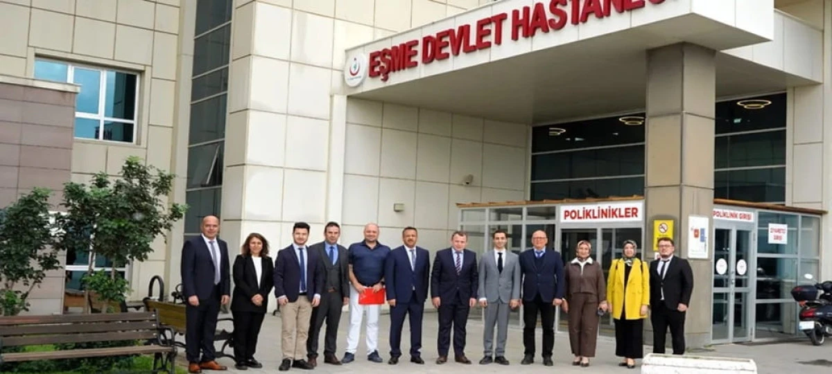 EŞME DEVLET HASTANESİNDE SAHTE RAPOR TİCARETİ