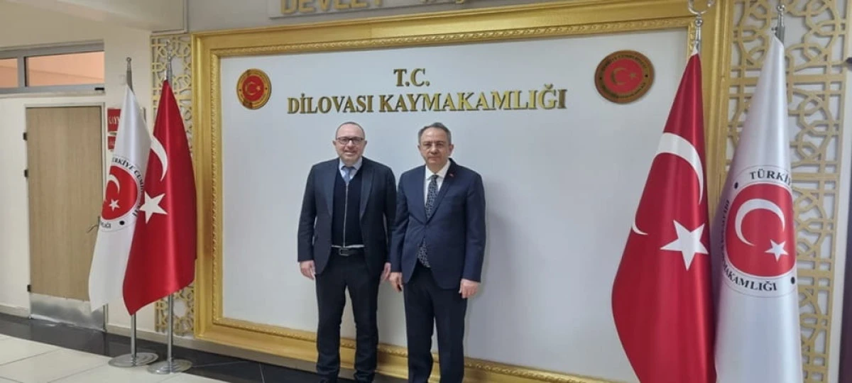 Gastronomi Turizmi Derneği Başkanı G&uuml;rkan Boztepe&rsquo;den Dilovası Kaymakamı Dr. Metin Kubilay&rsquo;a Ziyaret