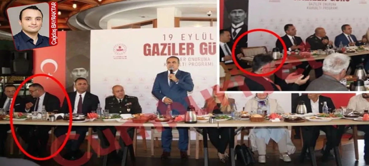 Gaziler G&uuml;n&uuml;&rsquo;nde Gazi&rsquo;ye saygısızlık iddiası: &lsquo;Kaymakam oturttu, m&uuml;d&uuml;r kaldırttı&rsquo;
