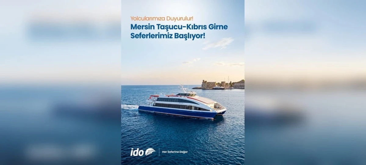 İDO&rsquo;dan Girne&rsquo;ye Sezon Sonu Atağı