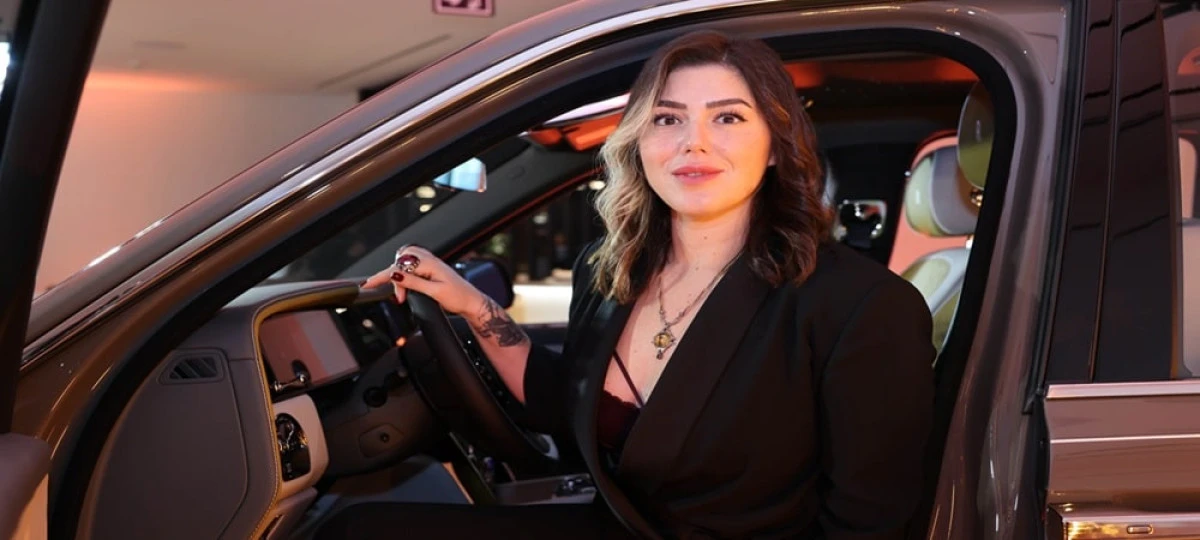 Lüksün direksiyonunda bir kadın Hilal Aysal